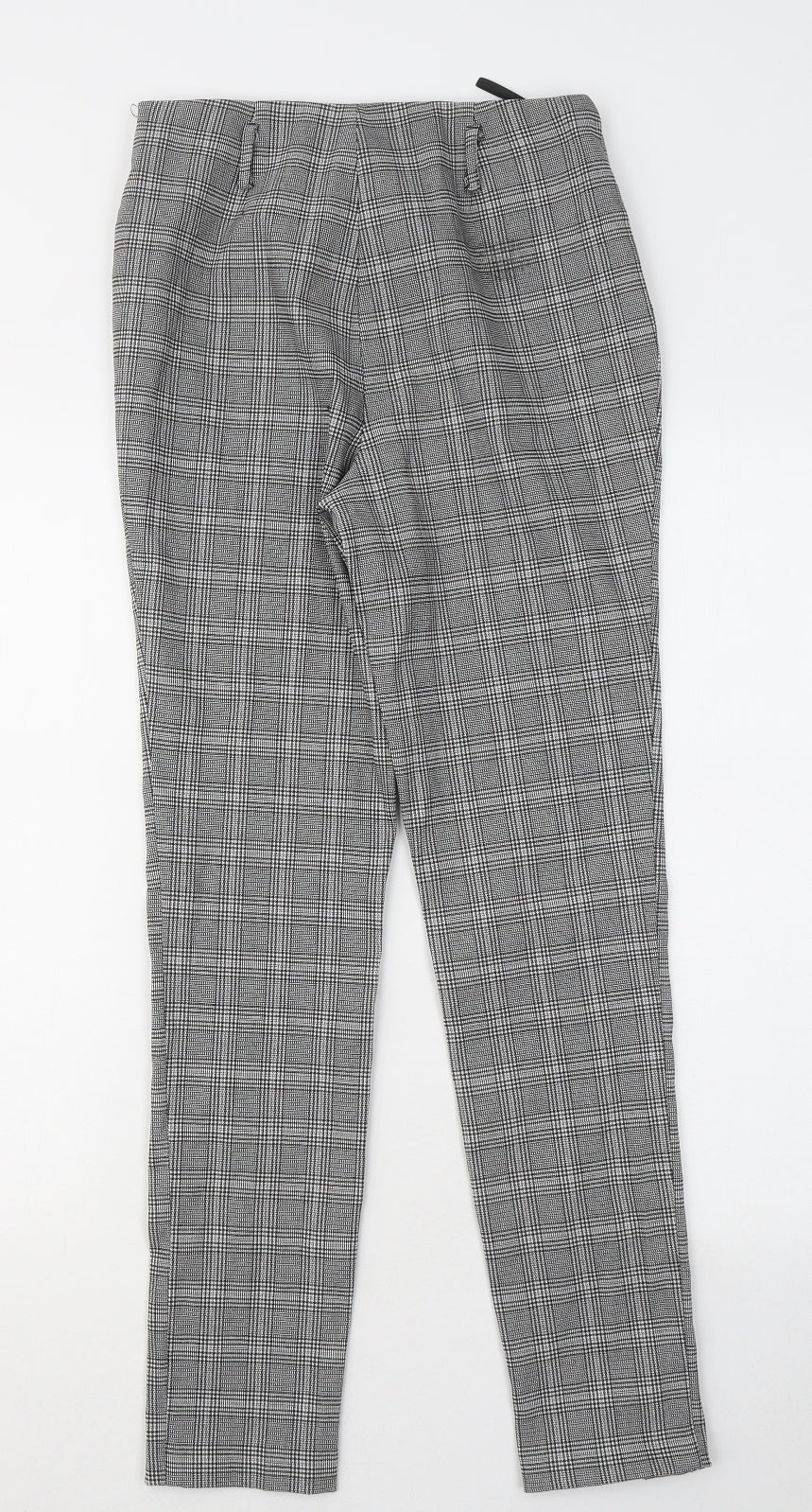 Womens UK Size 8 New Look Regular Fit  Grey Trousers