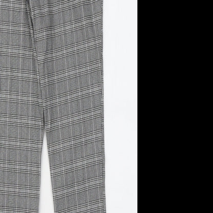 Womens UK Size 8 New Look Regular Fit  Grey Trousers