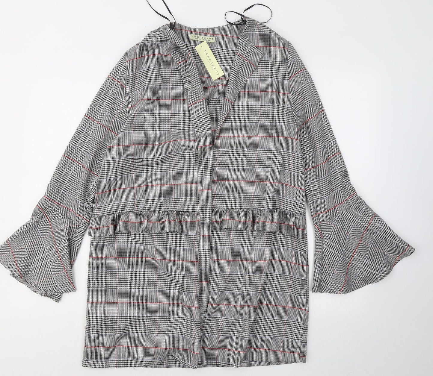 Womens UK Size 10 Innocence Grey Cardigan Jumper