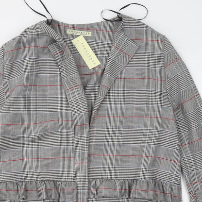 Womens UK Size 10 Innocence Grey Cardigan Jumper