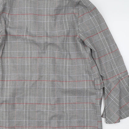 Womens UK Size 10 Innocence Grey Cardigan Jumper