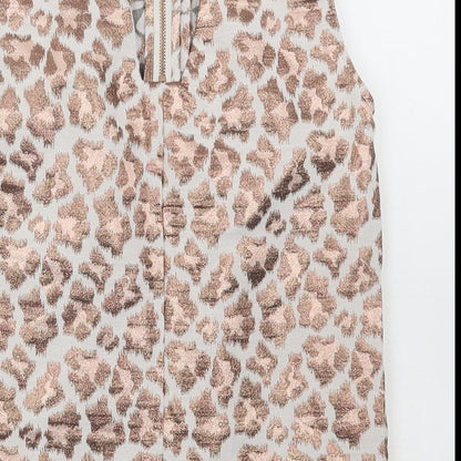 Womens UK Size 6 River Island Multicoloured Basic Tank