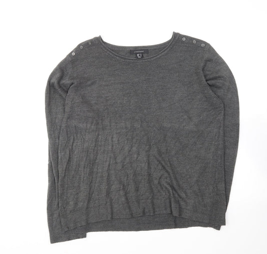 Womens UK Size 18 Atmosphere Grey Pullover Jumper