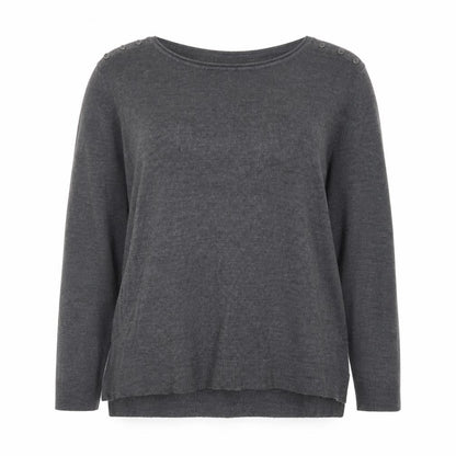 Womens UK Size 18 Atmosphere Grey Pullover Jumper