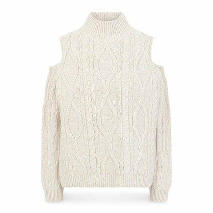 Womens UK Size 8 River Island Ivory Pullover Jumper
