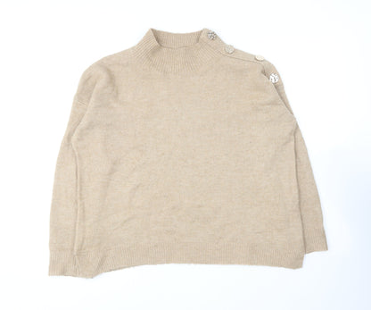 Womens UK Size 10 Dorothy Perkins Brown Pullover Jumper