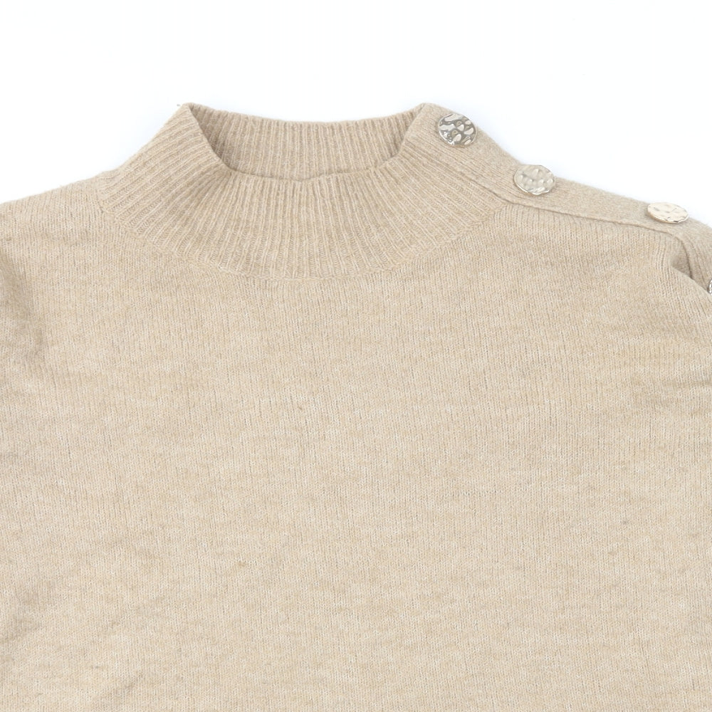Womens UK Size 10 Dorothy Perkins Brown Pullover Jumper