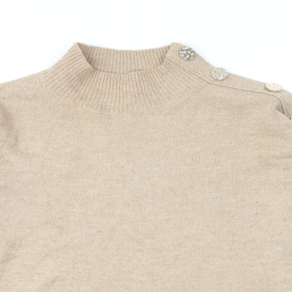 Womens UK Size 10 Dorothy Perkins Brown Pullover Jumper