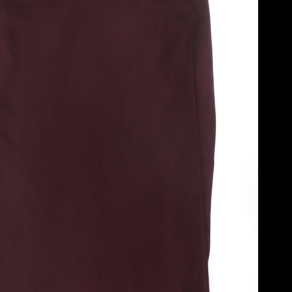 Atmosphere Womens Purple Round Neck Acrylic Pullover Jumper Size 12