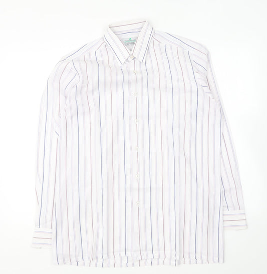 Mens UK Size M Greenwoods Multicoloured  Button-Up Long Sleeve Casual Shirt