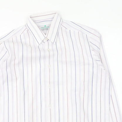 Mens UK Size M Greenwoods Multicoloured  Button-Up Long Sleeve Casual Shirt
