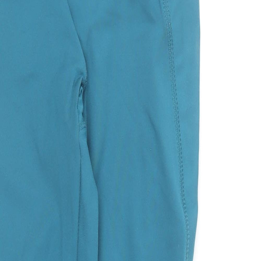 Myprotein Womens Blue Polyester Compression Leggings Size XS L26 in Regular