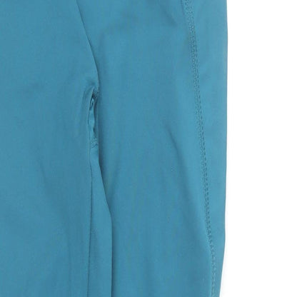 Myprotein Womens Blue Polyester Compression Leggings Size XS L26 in Regular