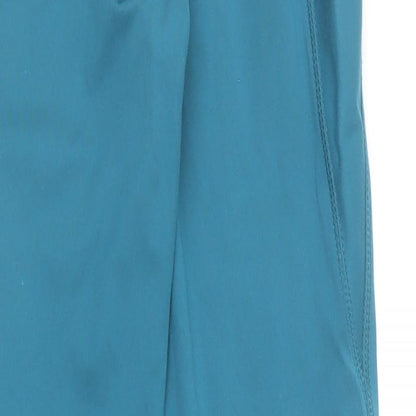 Myprotein Womens Blue Polyester Compression Leggings Size XS L26 in Regular