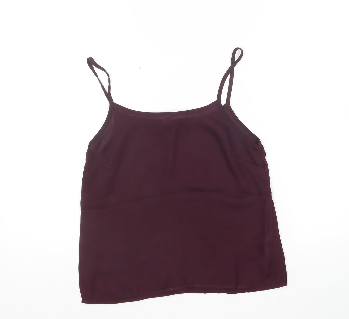 Womens UK Size 6 New Look Purple Camisole Blouse