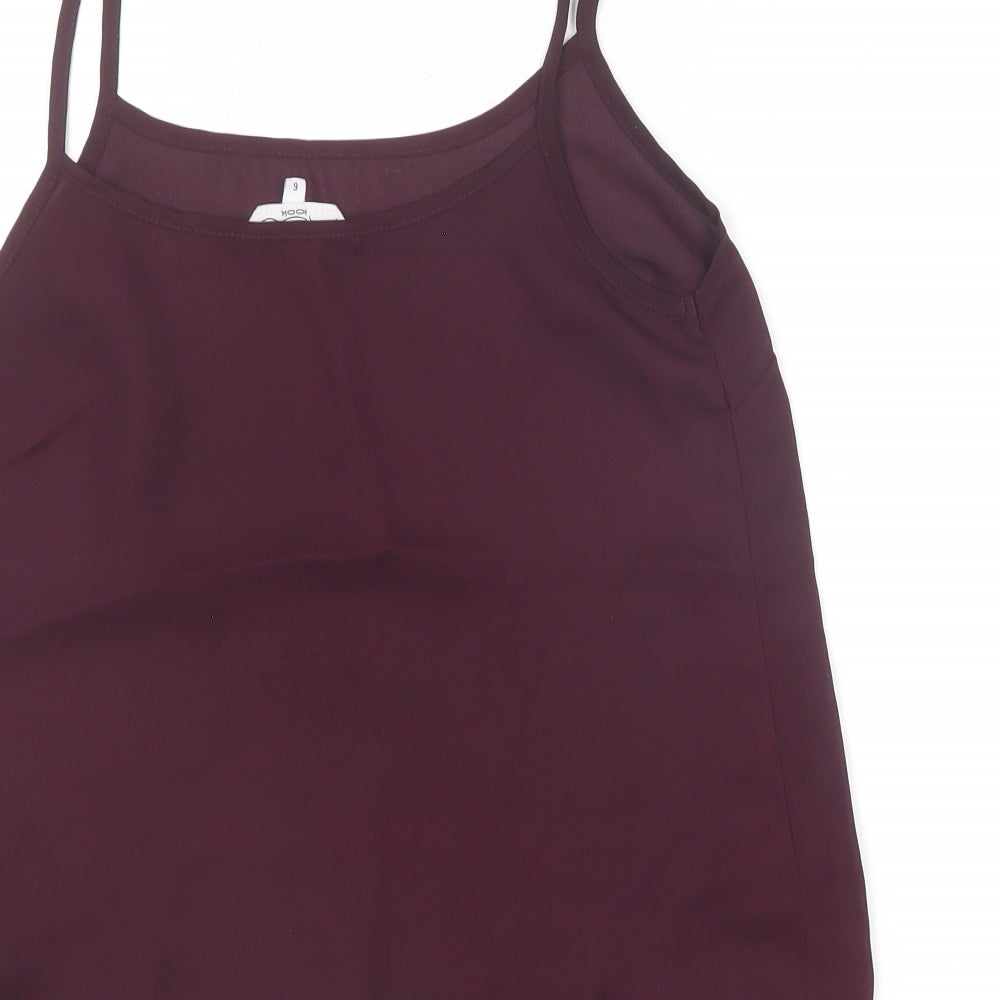 Womens UK Size 6 New Look Purple Camisole Blouse