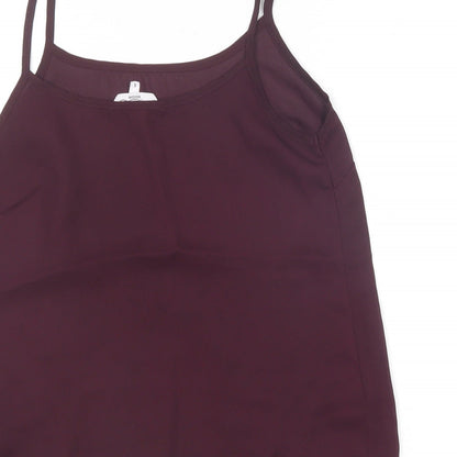 Womens UK Size 6 New Look Purple Camisole Blouse