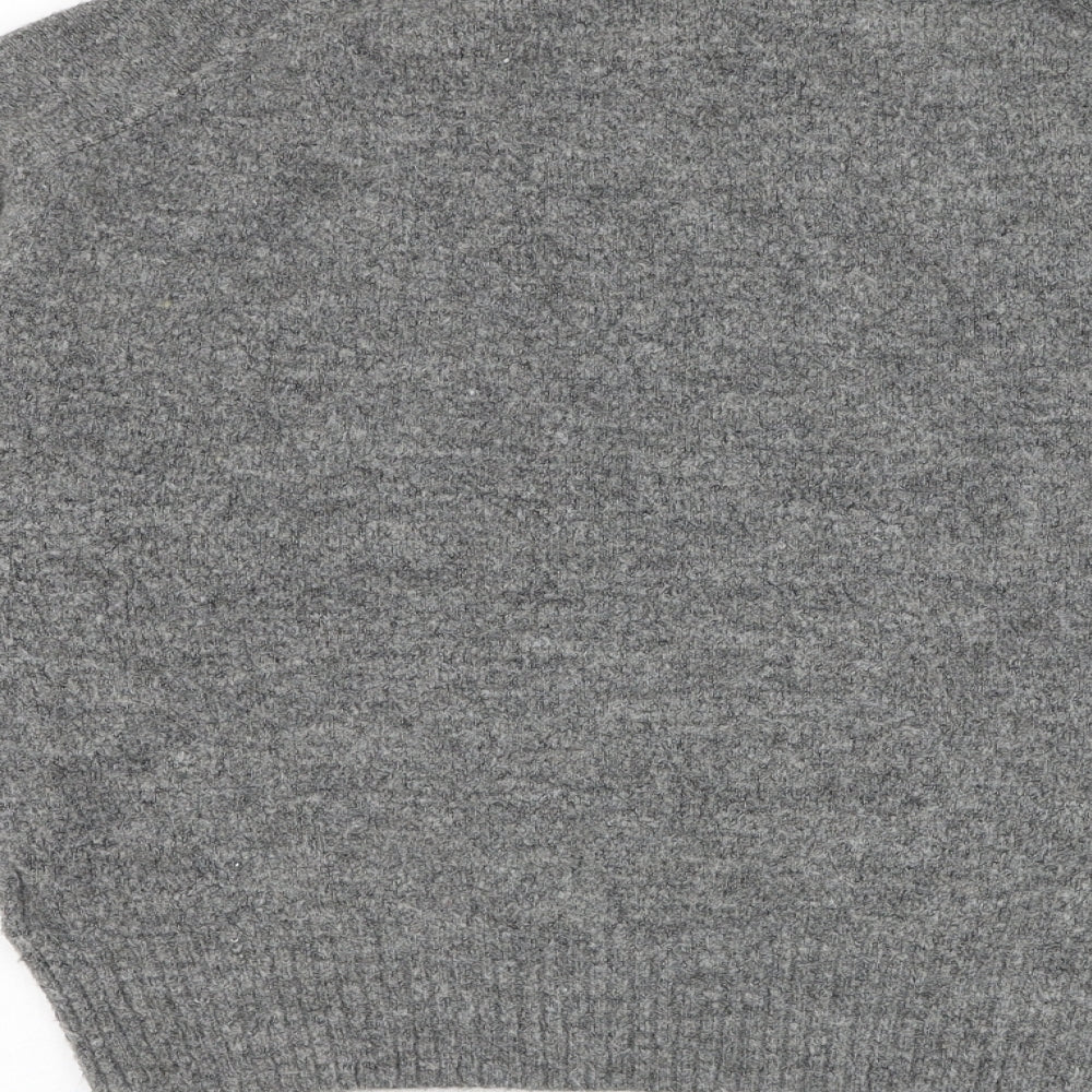 Womens UK Size M H&M Grey Pullover Jumper