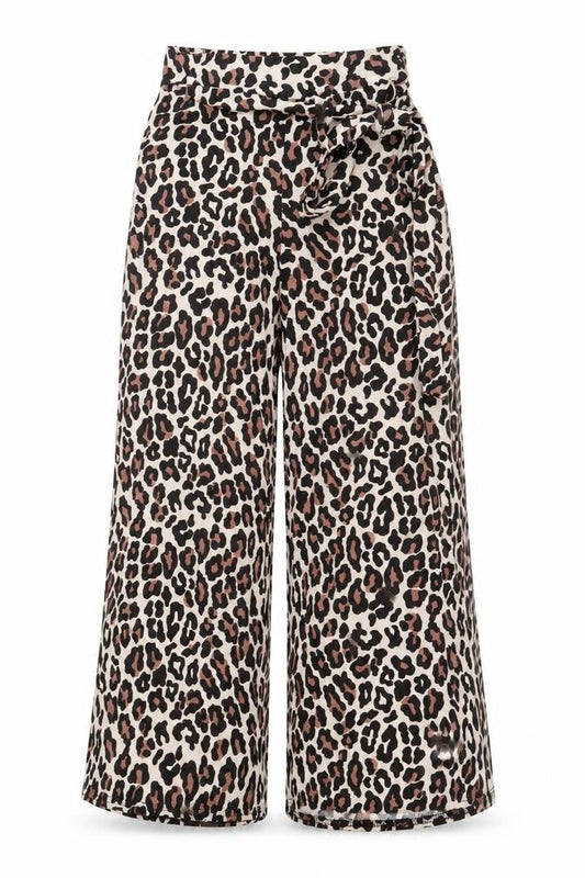 Womens UK Size 6 I SAW IT FIRST Regular Fit Cropped Beige Trousers