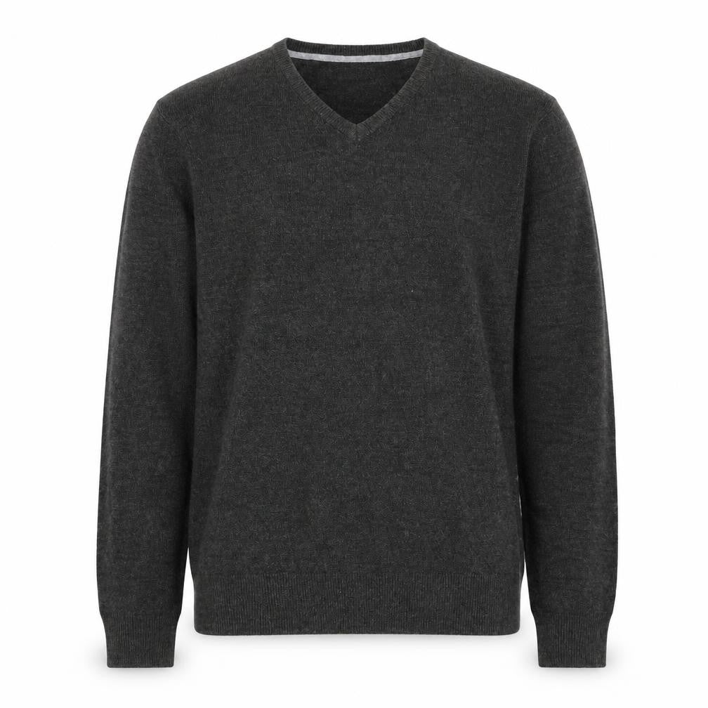 Mens UK Size L Peacocks Grey Pullover Jumper