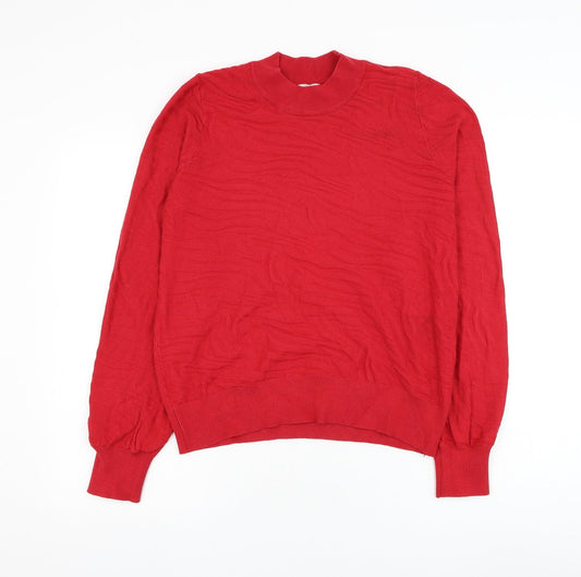 Womens UK Size 12 NEXT Red Pullover Jumper