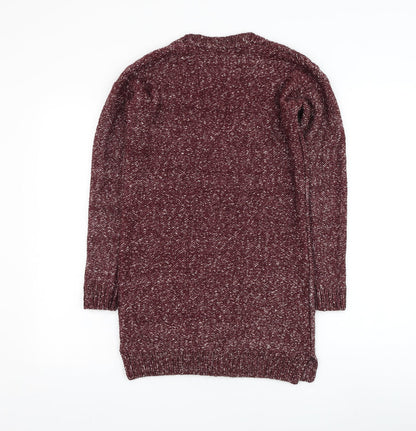 Womens UK Size XS House of Fraser Red Cardigan Jumper