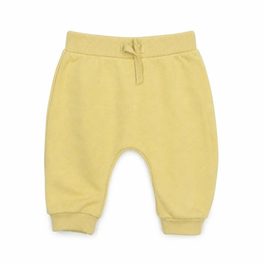 George Baby Yellow Cotton Sweatpants Trousers Size 3-6 Months