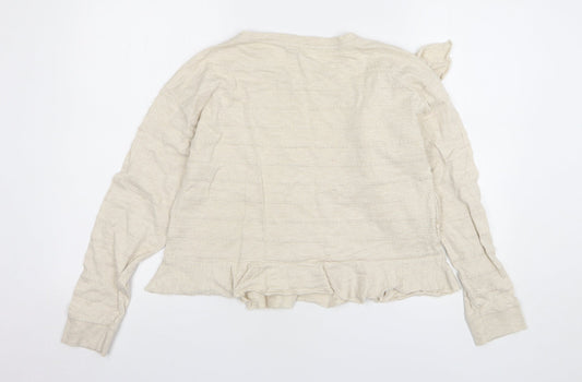 Womens UK Size 8 River Island Beige Pullover Jumper