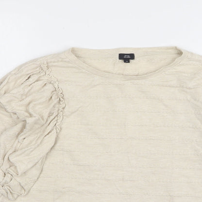 Womens UK Size 8 River Island Beige Pullover Jumper