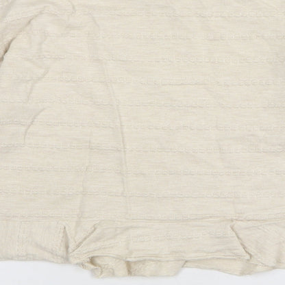 Womens UK Size 8 River Island Beige Pullover Jumper