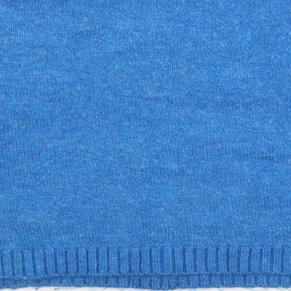Mis E-Vie Girls Blue Round Neck Acrylic Pullover Jumper Size 9-10 Years Pullover