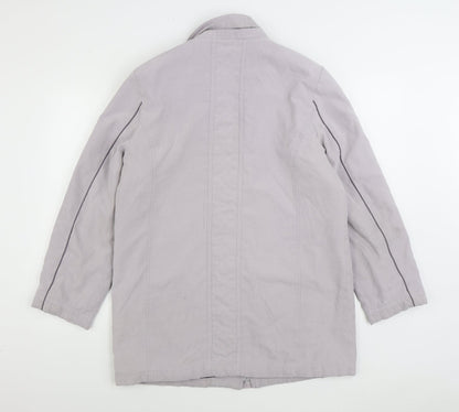 Anna rose Womens Grey Jacket Size M Zip
