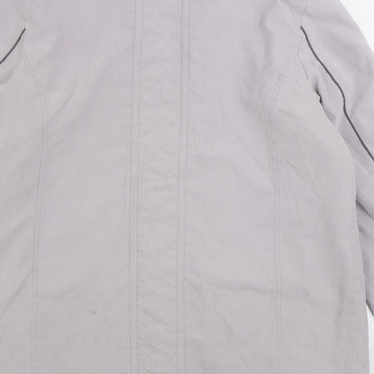 Anna rose Womens Grey Jacket Size M Zip