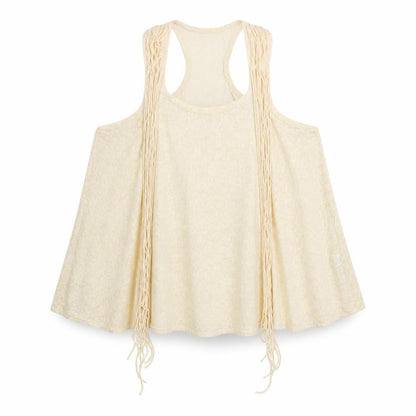 Womens UK Size 6 River Island Beige Basic Tank