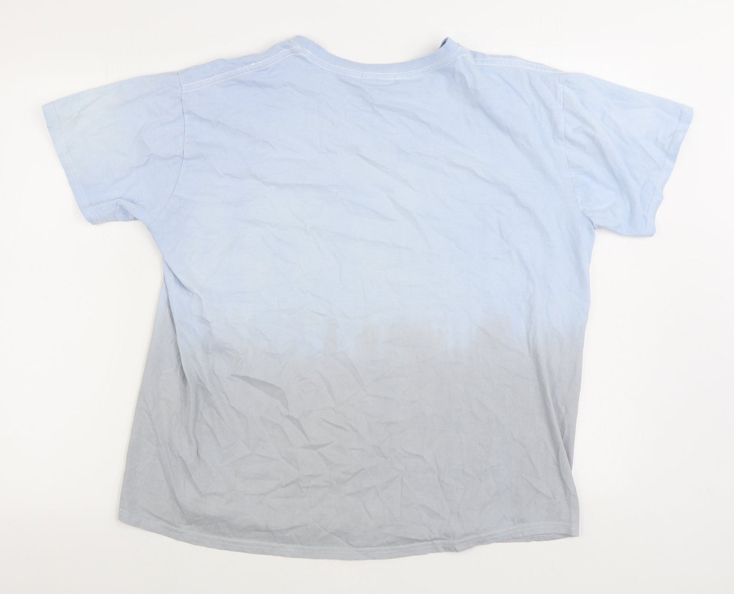 Mens UK Size M Boohoo Blue  T-Shirt