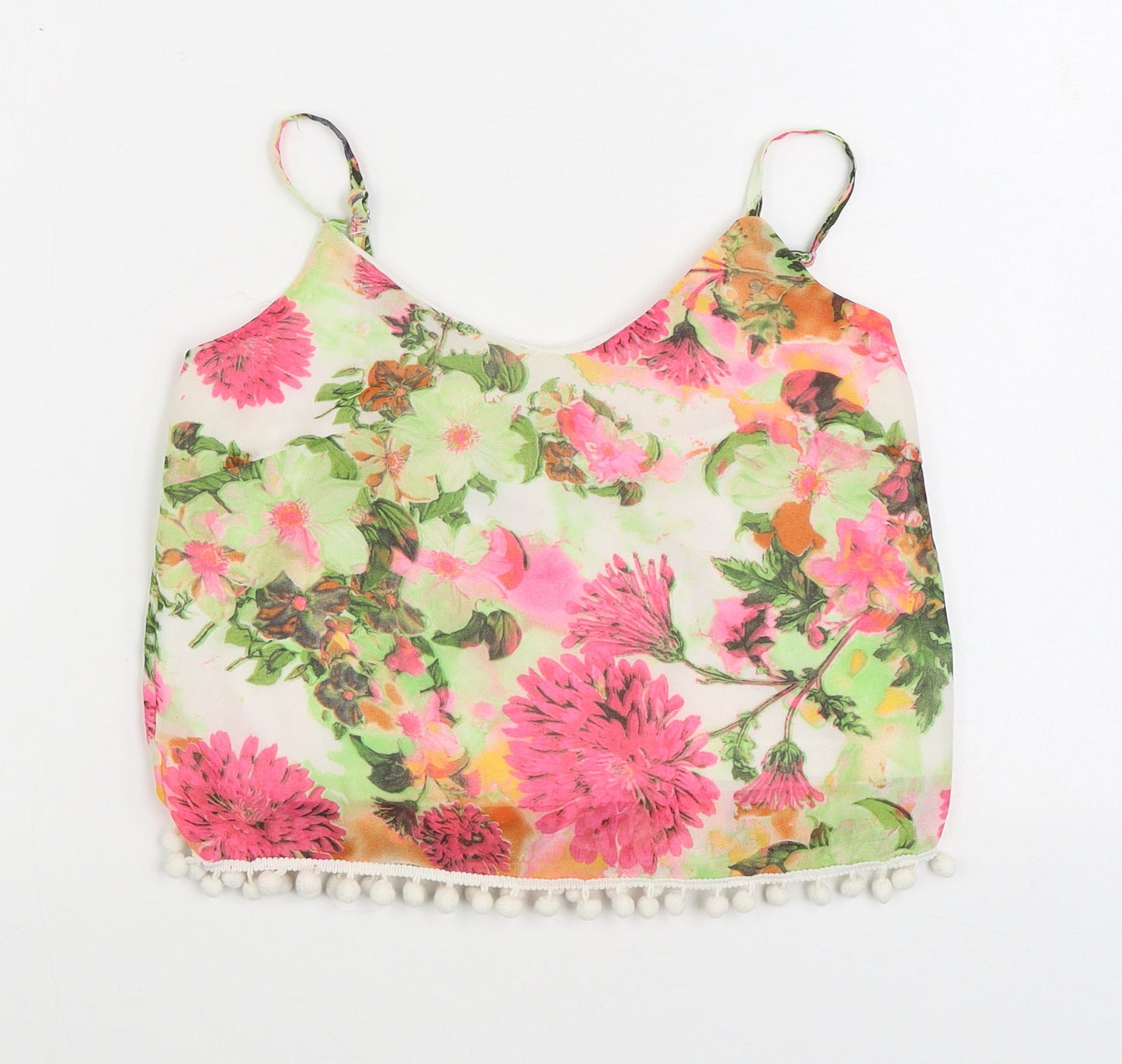 Womens UK Size 6 Quiz Multicoloured Camisole Tank