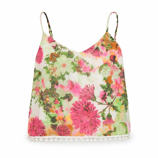 Womens UK Size 6 Quiz Multicoloured Camisole Tank