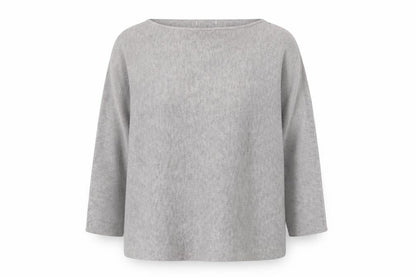 Womens UK Size M Preworn Grey Pullover Jumper