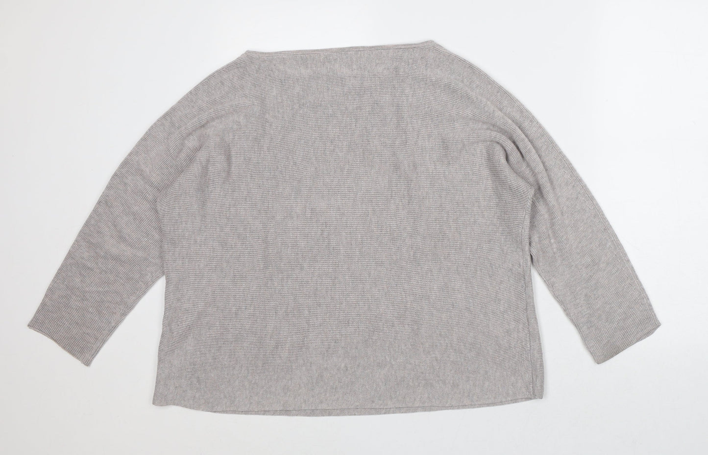 Womens UK Size M Preworn Grey Pullover Jumper