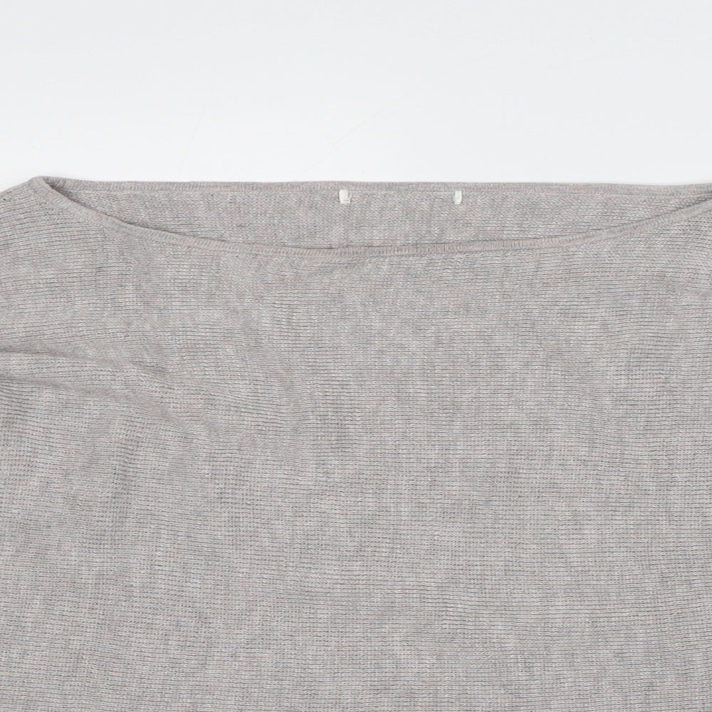 Womens UK Size M Preworn Grey Pullover Jumper