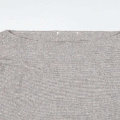 Womens UK Size M Preworn Grey Pullover Jumper