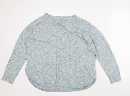 Womens UK Size 12 Marks and Spencer Blue Pullover Jumper