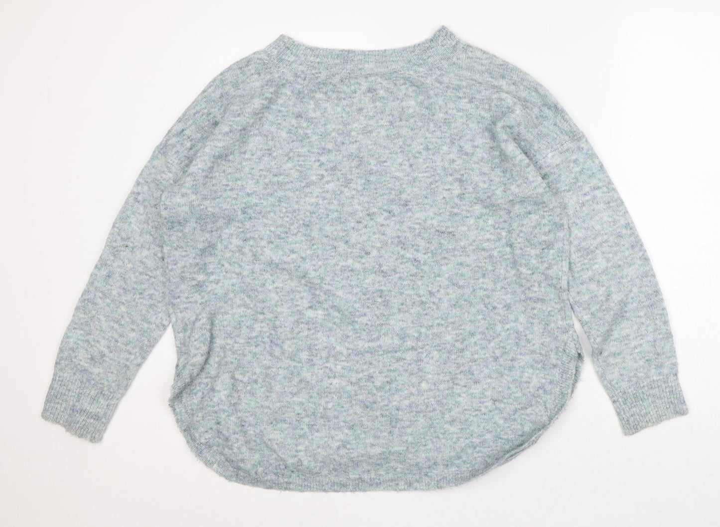 Womens UK Size 12 Marks and Spencer Blue Pullover Jumper