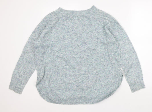 Womens UK Size 12 Marks and Spencer Blue Pullover Jumper