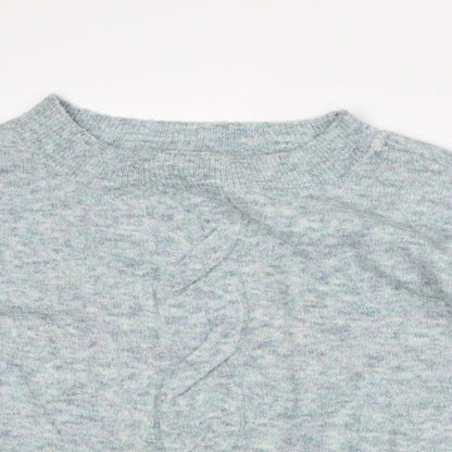 Womens UK Size 12 Marks and Spencer Blue Pullover Jumper