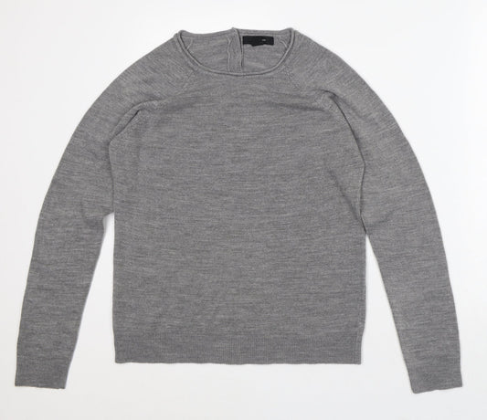Womens UK Size 12 Atmosphere Grey Pullover Jumper
