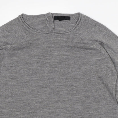 Womens UK Size 12 Atmosphere Grey Pullover Jumper