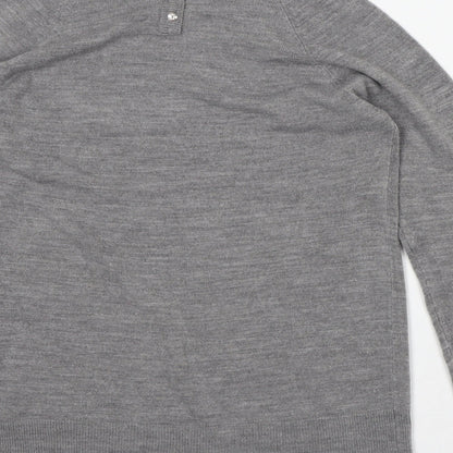 Womens UK Size 12 Atmosphere Grey Pullover Jumper