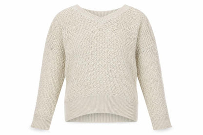 Womens UK Size M NEXT Beige Pullover Jumper
