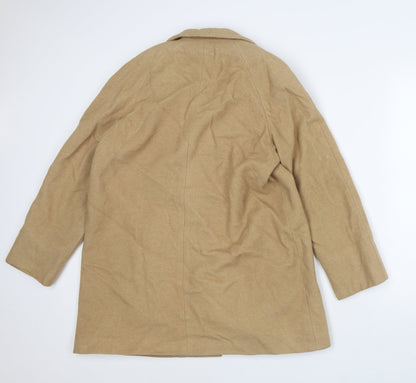 Womens UK Size 10 Marks and Spencer Brown Trench Coat